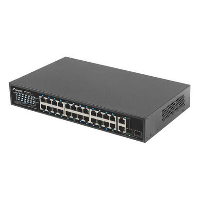 lanberg-switch-rack-19-rsfe-24p-2c-250-24x-100mb-poe-2x-combo-gigabit-250w