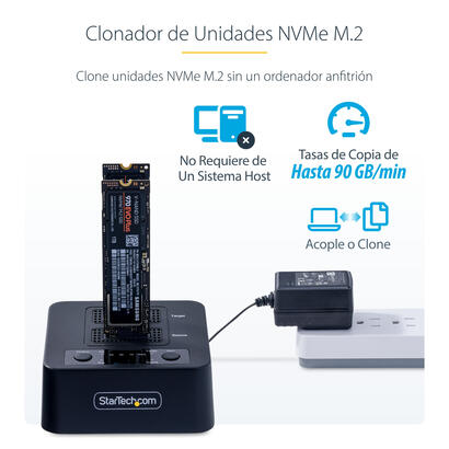 startechcom-dock-duplicador-clonador-autonomo-11-de-unidad-ssd-nvme-m2-90gbpm-usb-c-32-de-20gbps-docking-station-usb-tipo-c-de-2