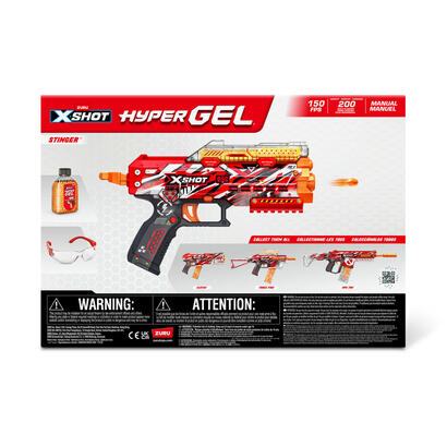 zuru-xshot-hyper-gel-stinger-blaster-gel-blaster-que-incluye-1000-bolas-de-gel-36728