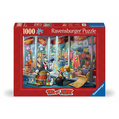 ravensburger-puzzle-salon-de-la-fama-de-tom-jerry-1000-piezas-12000408