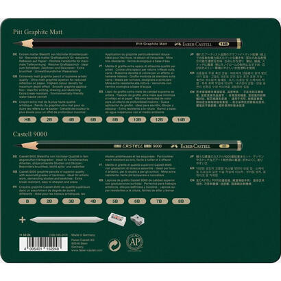 faber-camell-set-pitt-graphite-matt-camell-9000