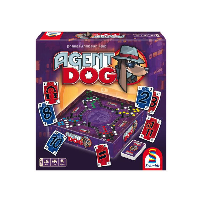 schmidt-games-agent-dog-juego-de-mesa-49454 schmidt-games-agent-dog-juego-de-mesa-49454