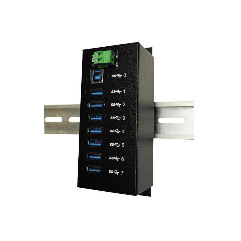 exsys-ex-1187hmvs-hub-de-interfaz-5000-mbits-negro