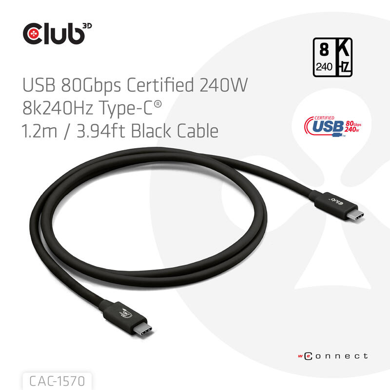 club3d-cac-1570-cable-usb-usb4-gen-2x2-12-m-usb-c-negro