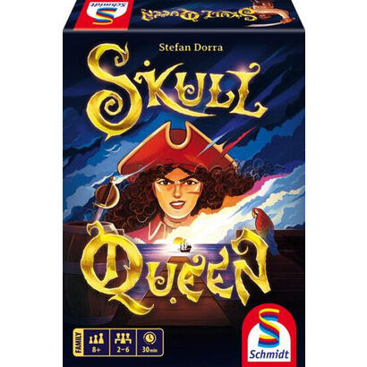 schmidt-games-skull-queen-juego-de-cartas-49456