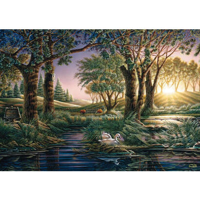 juegos-schmidt-terry-redlin-morgenzauber-am-pond-puzzle-1000-parts-58546