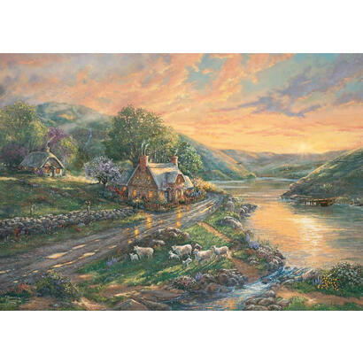 puzzle-de-1000-piezas-de-thomas-kinkade-studios-amanecer-en-el-valle-esmeralda-59774