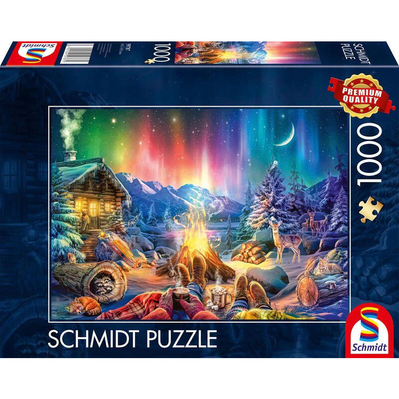schmidt-spiele-romance-en-una-fogata-bajo-el-cielo-estrellado-rompecabezas-de-1000-piezas-59787