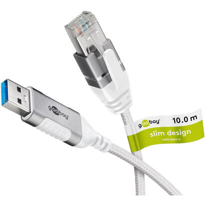 cable-adaptador-ethernet-goobay-usb-a-32-gen1-rj-45-delgado-blanco-10-metros-74383