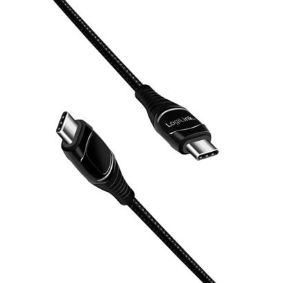 cable-logilink-usb-c-20m-negro