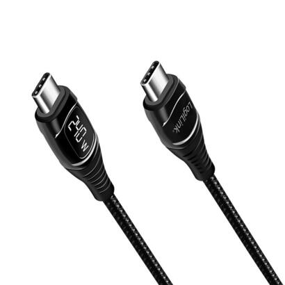cable-logilink-usb-c-20m-negro