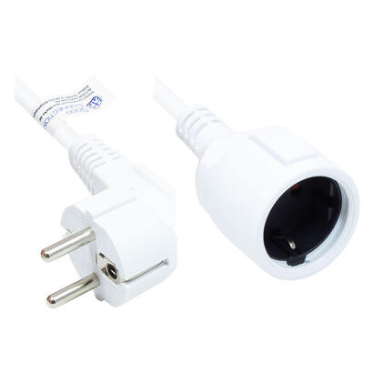 alcasa-p0102-w030-cable-de-transmision-blanco-3-m-enchufe-tipo-ef-enchufe-tipo-f