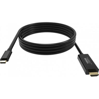 cable-vision-tc-2musbcdp8kbl-displayport-2-m-usb-tipo-c-negro