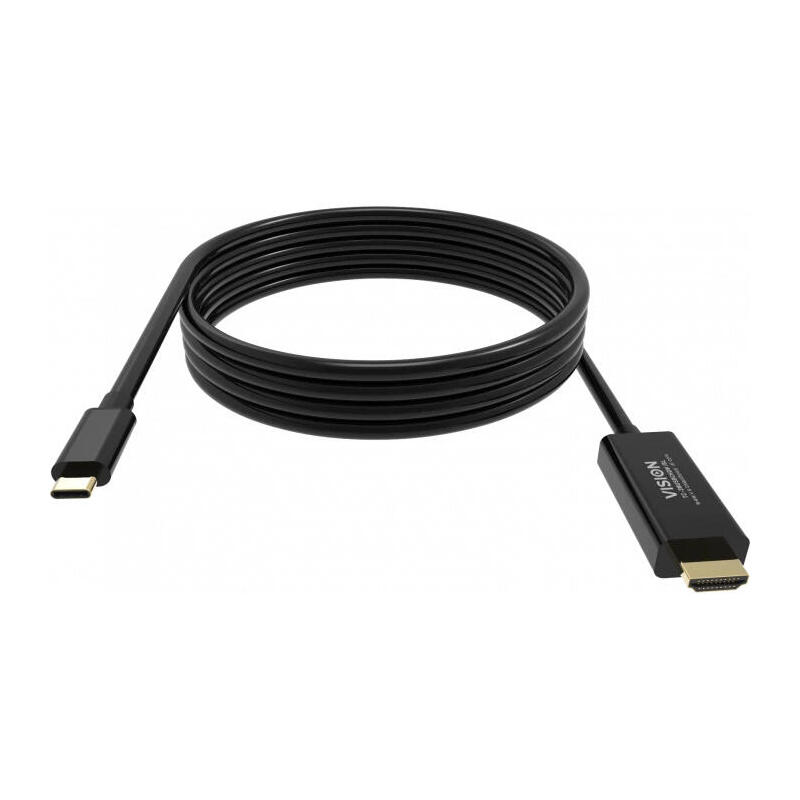 cable-vision-tc-2musbcdp8kbl-displayport-2-m-usb-tipo-c-negro