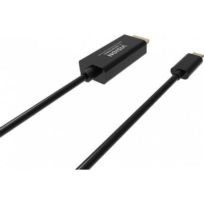 cable-vision-tc-2musbcdp8kbl-displayport-2-m-usb-tipo-c-negro