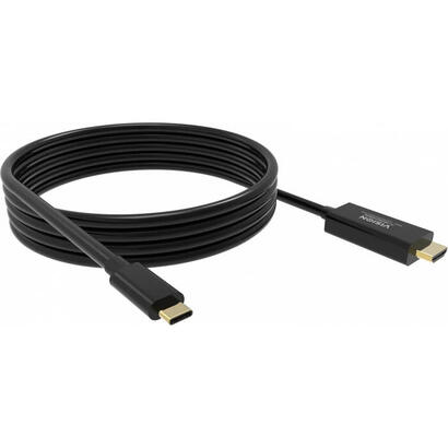 cable-vision-tc-2musbcdp8kbl-displayport-2-m-usb-tipo-c-negro