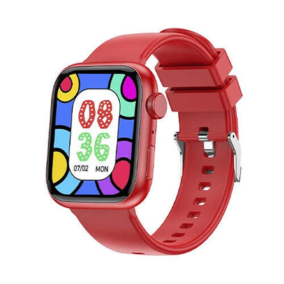 smartwatch-forever-igo-watch-3-jw-500-notificaciones-frecuencia-cardiaca-rojo