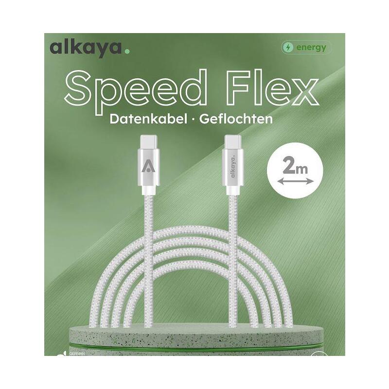 alkaya-speed-flex-cable-usb-c-a-usb-c-2-m-blanco
