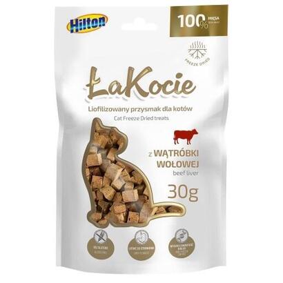 hilton-lakocie-freeze-dried-beef-liver-cat-treats-30g