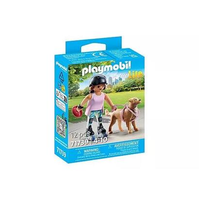 playmobil-71739-patinadora-con-retriever