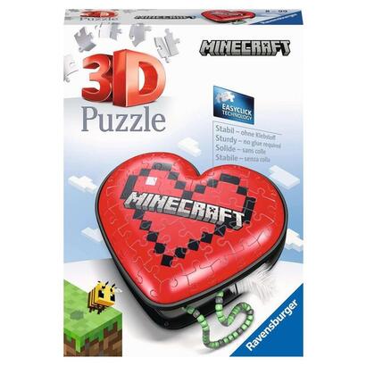 puzzle-3d-54-elementy-minecraft-serce