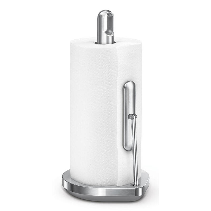 simplehuman-kt1203-portarollo-de-papel-soporte-para-toallas-de-papel-de-sobremesa-acero-inoxidable-acero-pulido