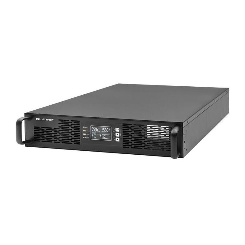 sai-sistema-de-alimentacion-ininterrumpida-qoltec-52287-ups-para-rack-3-kva-3000-w-factor-de-potencia-10-lcd-epo-usb-on-line