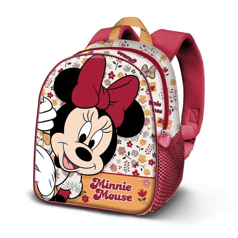 mochila-3d-flowered-minnie-disney-31cm