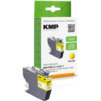 tinta-kmp-brother-mfc-j1010dw-lc421xly-amarillo-500s-7ml-remanufactured