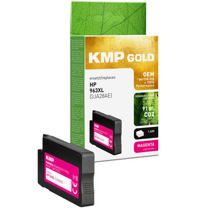 kmp-gold-cartucho-hp-963xl-3ja28ae-magenta-2000-s-remanufactured