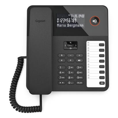 gigaset-desk-600-telefono-analogico-identificador-de-llamadas-negro