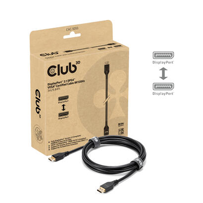 club3d-cac-1093-cable-displayport-3-m-negro
