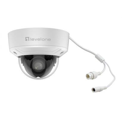 levelone-ipcam-fcs-3461-dome-out-2mp-h265-ir-10w-poe