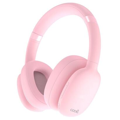 cool-auriculares-stereo-bluetooth-cascos-roller-rosa