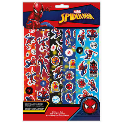 pack-de-24-unidades-set-pegatinas-spiderman-marvel