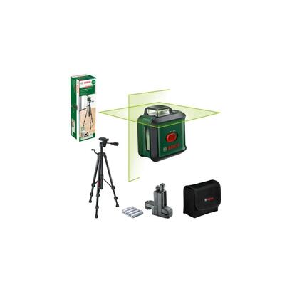 juego-de-nivel-laser-de-linea-cruzada-bosch-universallevel-360-premium-verdenegro-lineas-laser-verdes-alcance-o-24-metros