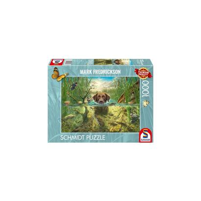 puzzle-de-1000-piezas-de-mark-fredrickson-dog-love-labrador-marron-en-el-agua-fria-58572