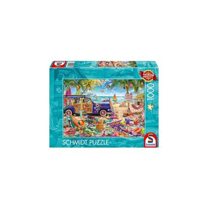 schmidt-juega-sunny-break-en-la-playa-rompecabezas-1000-partes-59793