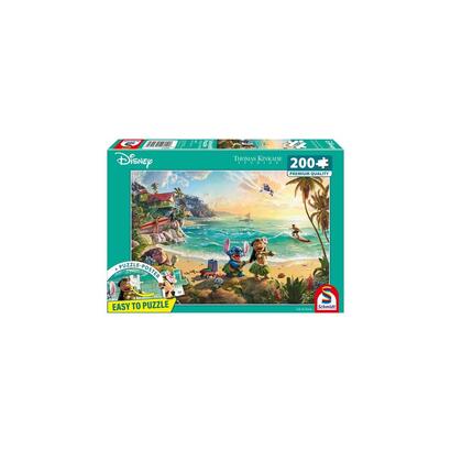 puzzle-schmidt-spiele-thomas-kinkade-studios-disney-lilo-stitch-200-piezas-56557