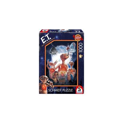 puzzle-schmidt-spiele-et-el-extraterrestre-aventuras-de-un-extraterrestre-1000-piezas-58584