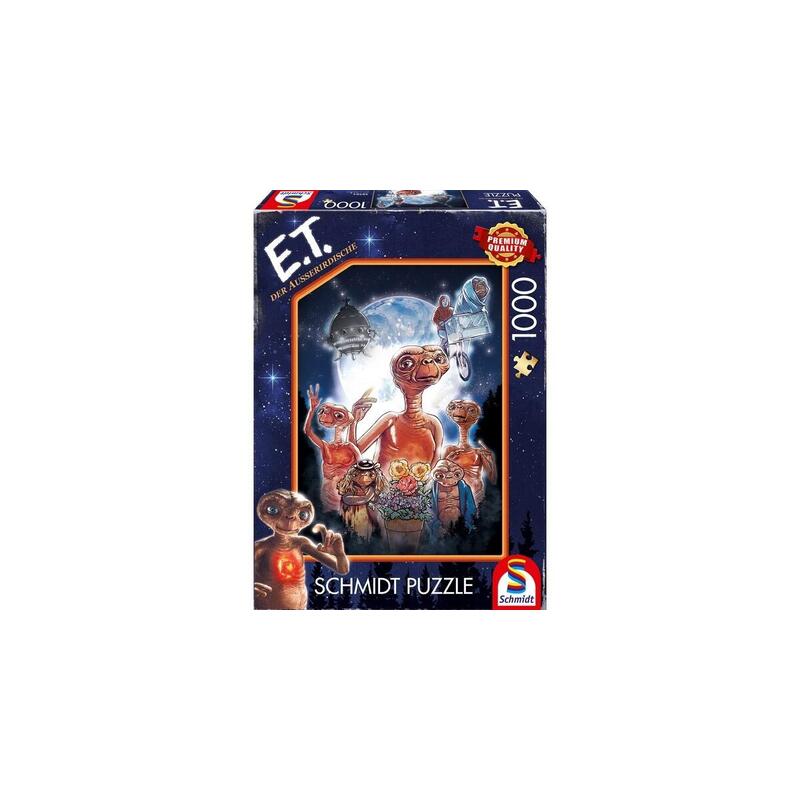 puzzle-schmidt-spiele-et-el-extraterrestre-aventuras-de-un-extraterrestre-1000-piezas-58584