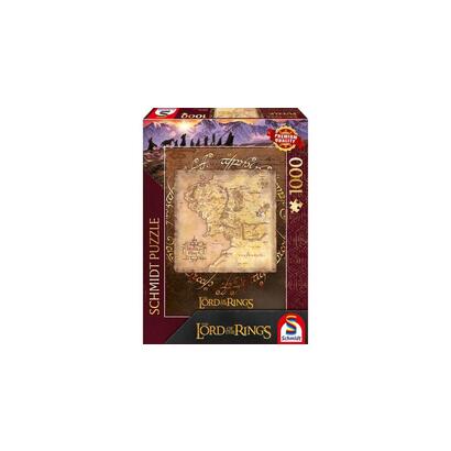 puzzle-schmidt-spiele-el-senor-de-los-anillos-la-tierra-media-1000-piezas-58551