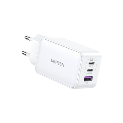 cargador-rapido-ugreen-nexode-usb-a2usb-c-65w-gan-tech-blanco