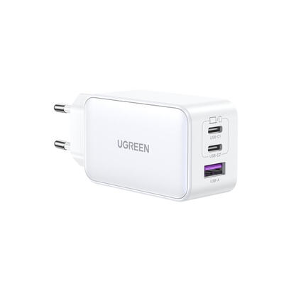 cargador-rapido-ugreen-nexode-usb-a2usb-c-65w-gan-tech-blanco