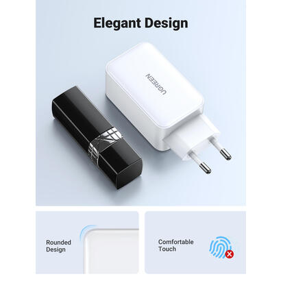 cargador-rapido-ugreen-nexode-usb-a2usb-c-65w-gan-tech-blanco
