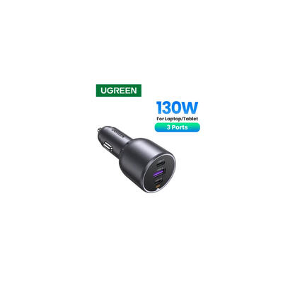 cargador-coche-ugreen-2usb-c-pd-usb-a-130w