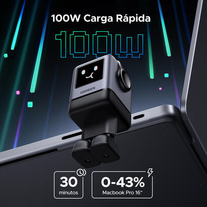 cargador-ugreen-usb-a3usb-c-100w-gan-fast
