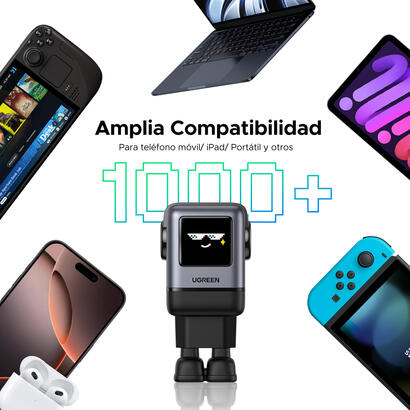 cargador-ugreen-usb-a3usb-c-100w-gan-fast