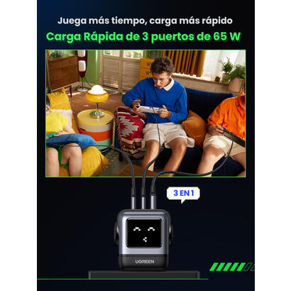 cargador-ugreen-usb-a2usb-c-65w-gan-fast
