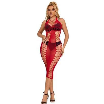 subblime-952327-vestido-de-rejilla-largo-rojo-talla-unica